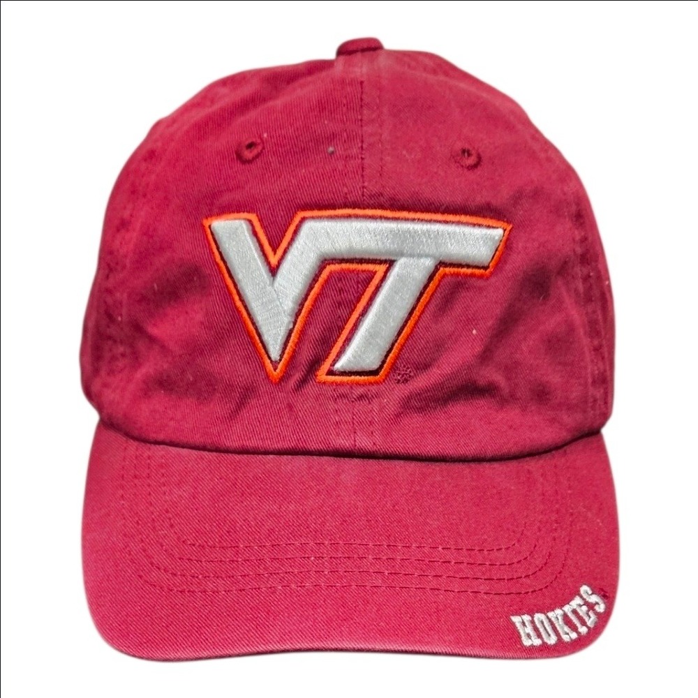 Virginia Tech Hokies VT Hat Captivating Headwear Maroon Adjustable Cap Football